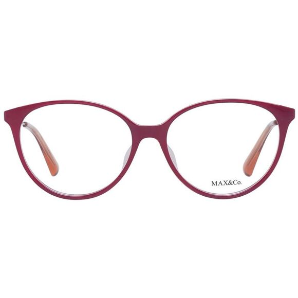Max & Co Round Eyeglasses Frames MA1044577 Women Burgundy - Picture 2 of 3